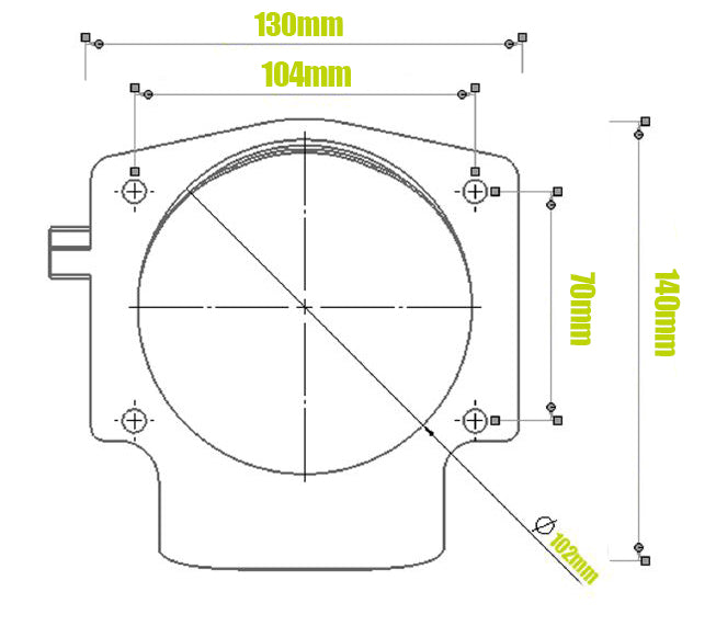 LS CABLE THROTTLE BODIES (92mm, 102mm)