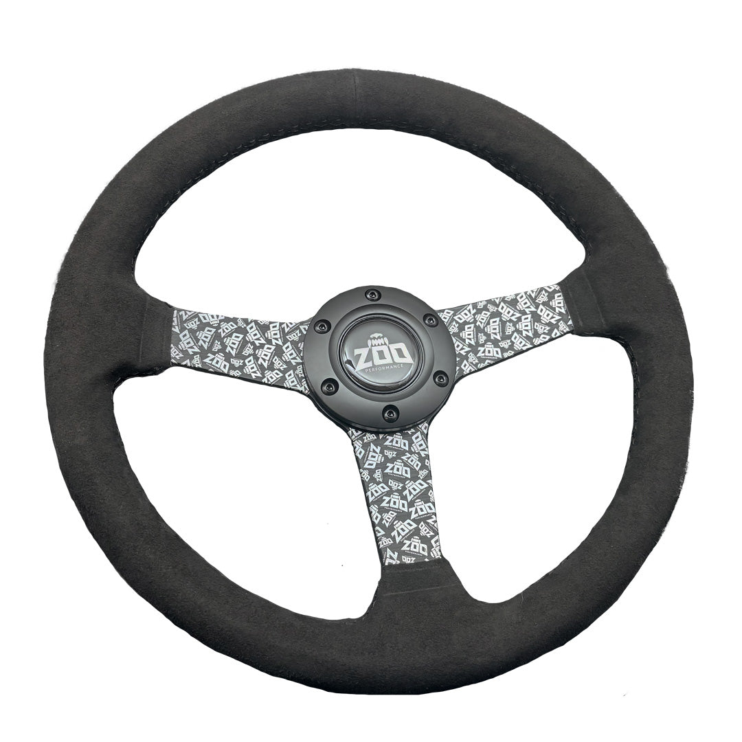 Zoo Sticker Bomb Billet Steering Wheel