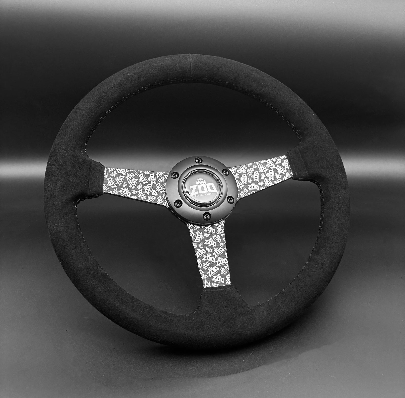 Zoo Sticker Bomb Billet Steering Wheel