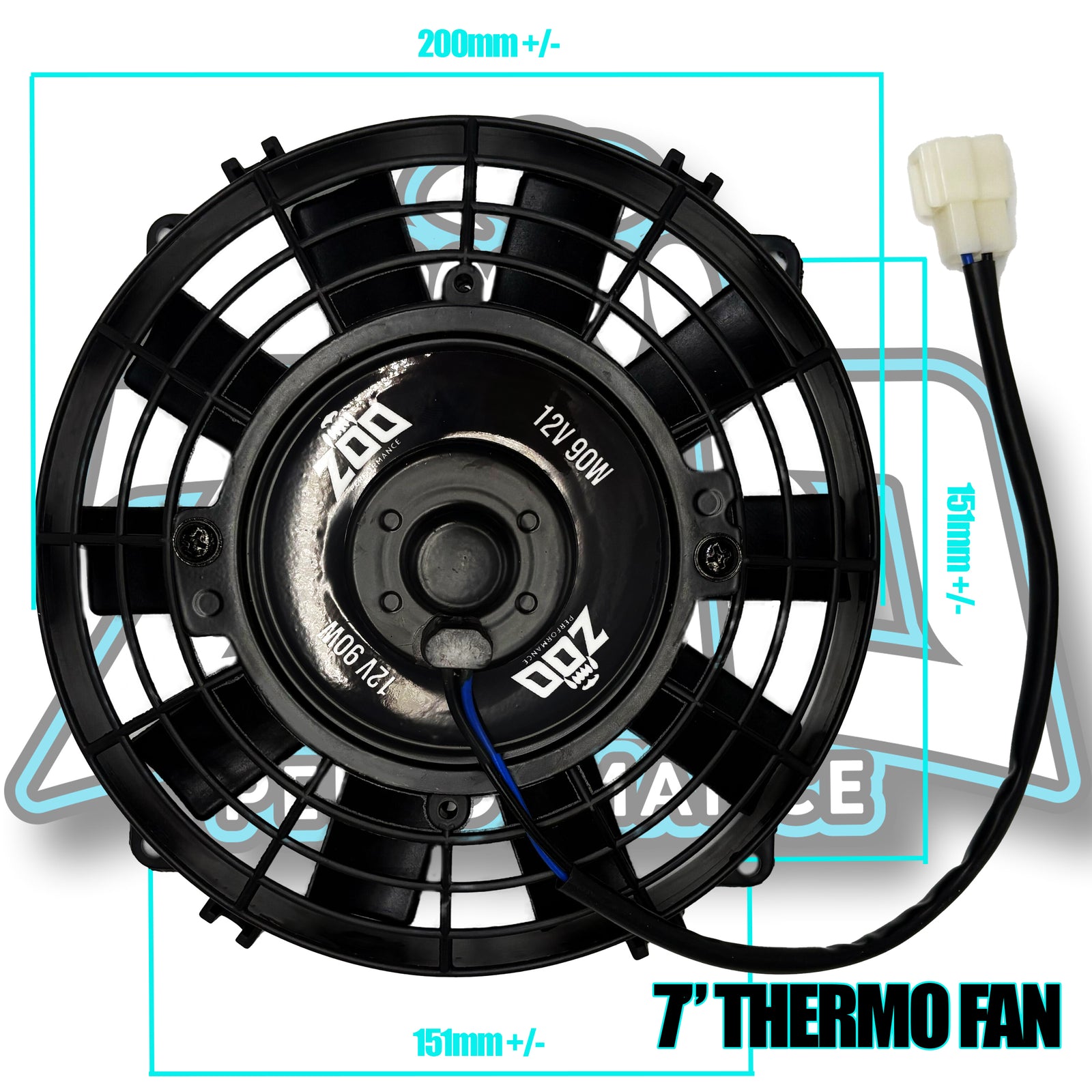 7" Auto Thermo Fans