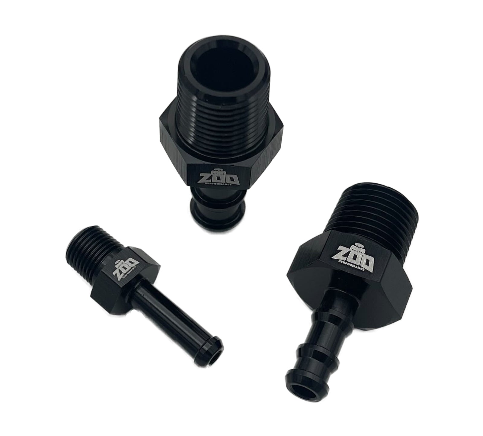 NPT to Metric Barb Adaptor