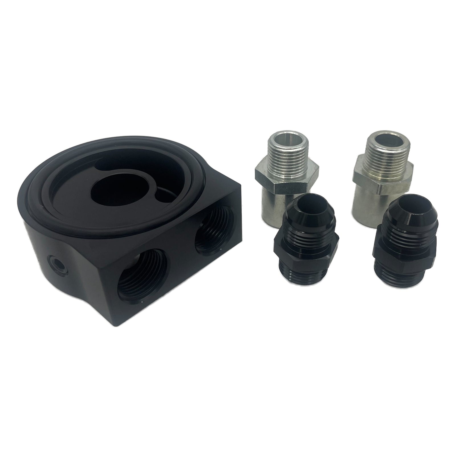 Universal Billet Oil Cooler Sandwich Plate