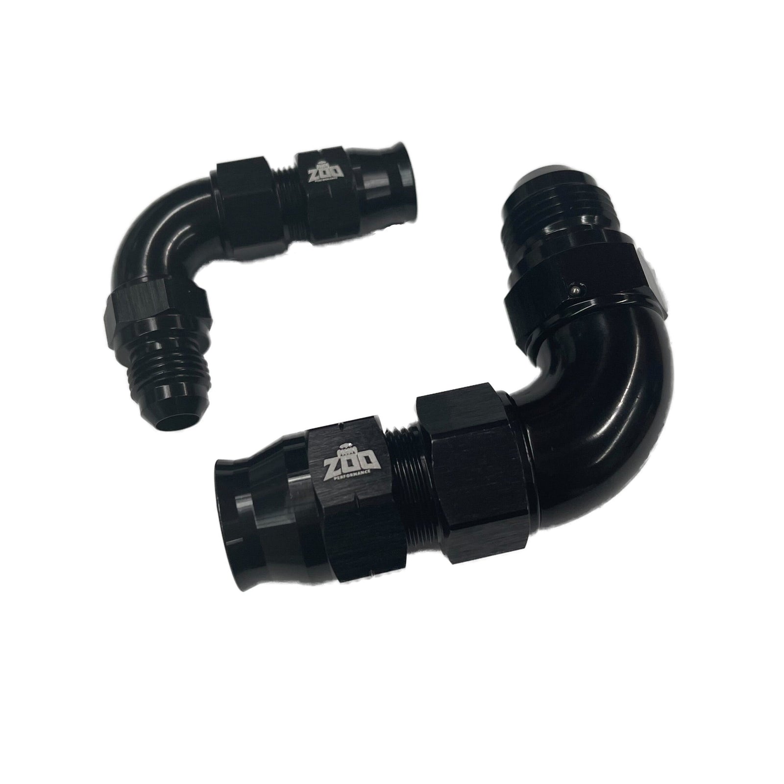 600 Series Hardline 90 Deg Male AN Hose Fitting