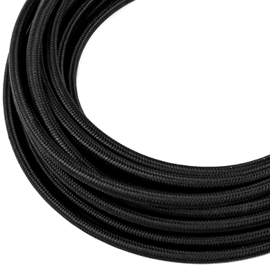 100 Series -16AN Black Nylon Braided Cutter Hose