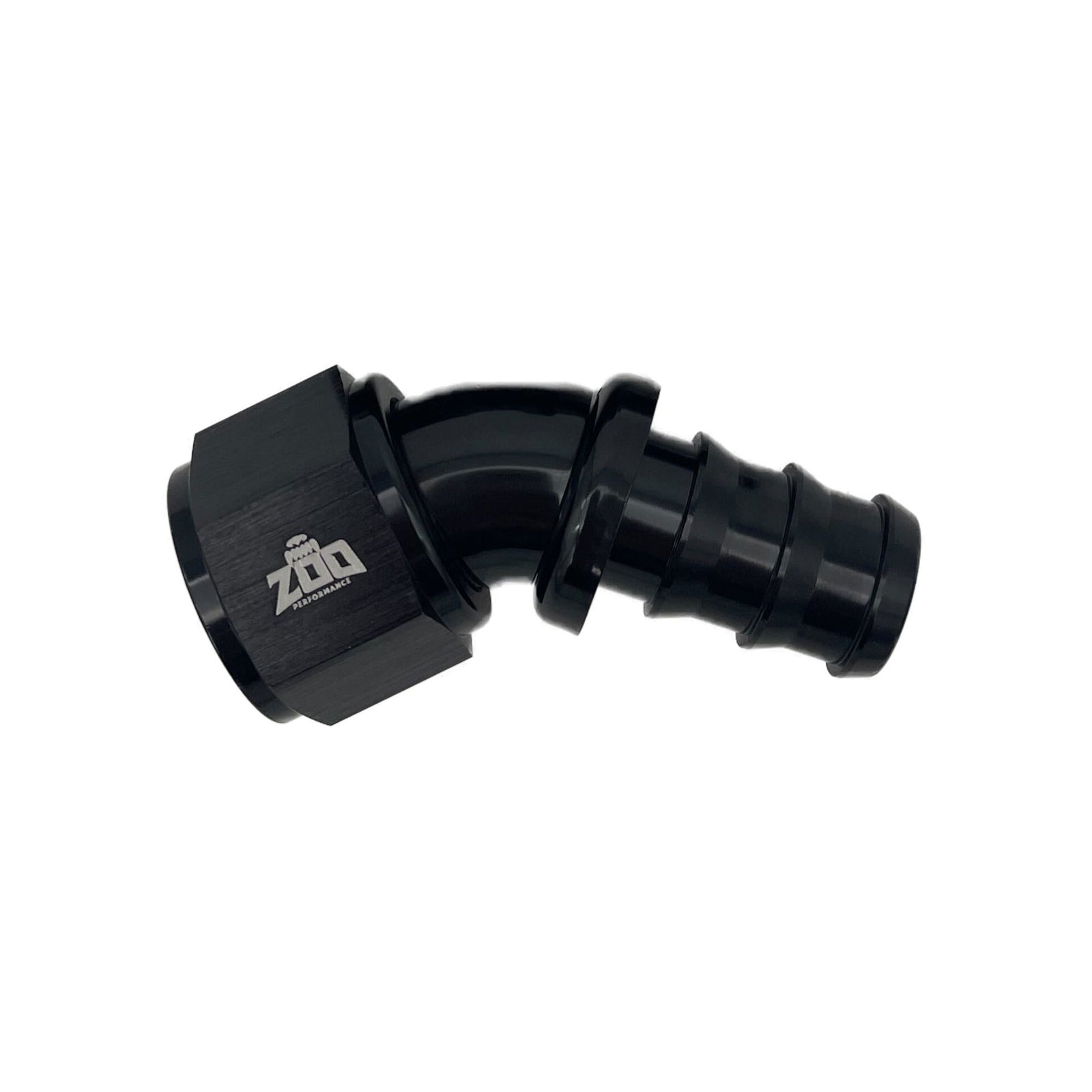 400 Series 45 Deg Hose Ends (Push Lock)