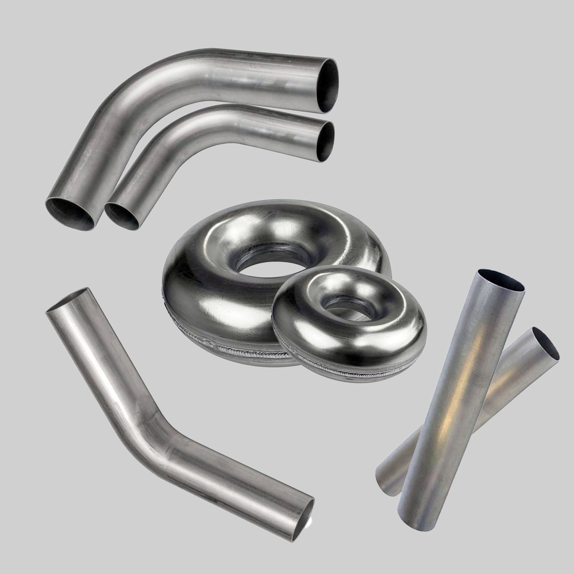 ALUMINIUM PIPE, BENDS & DONUTS