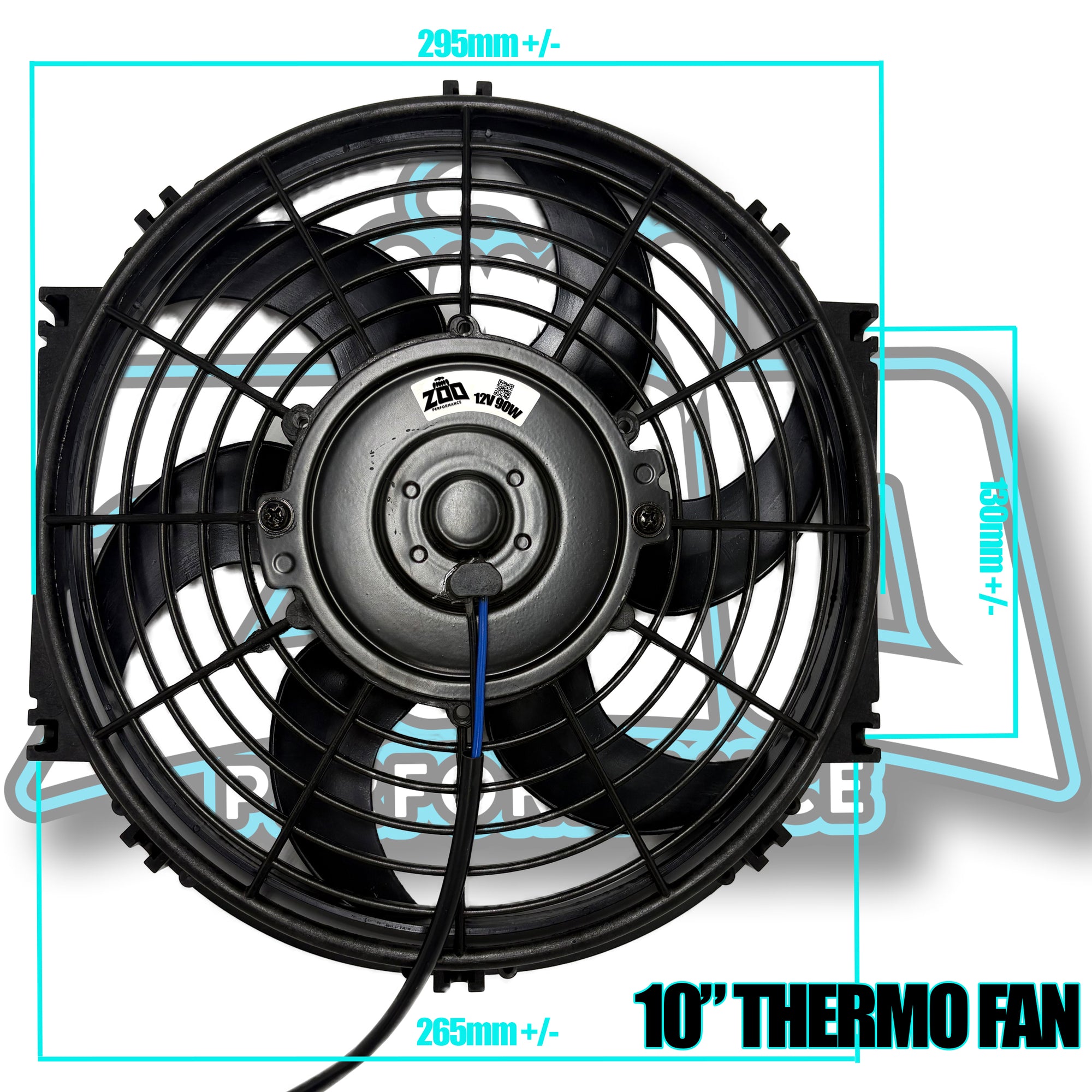 10" Auto Thermo Fans