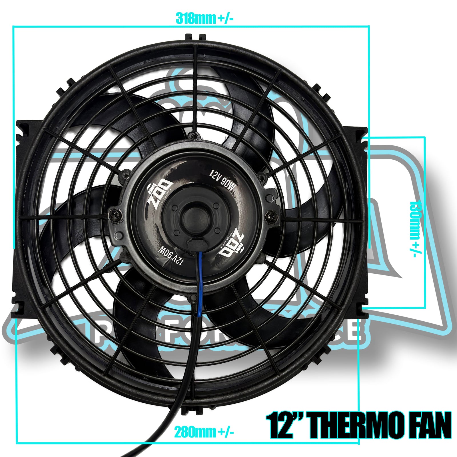 12" Auto Thermo Fans