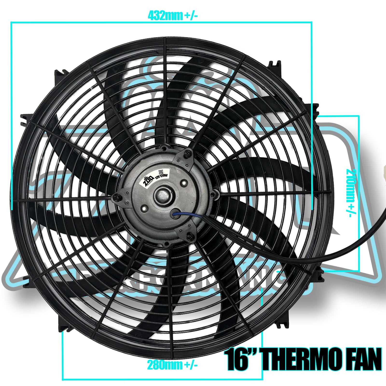 16" Auto Thermo Fans