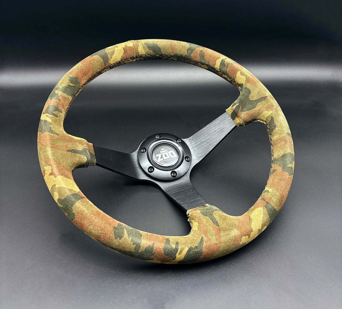 Camo Billet Steering Wheel