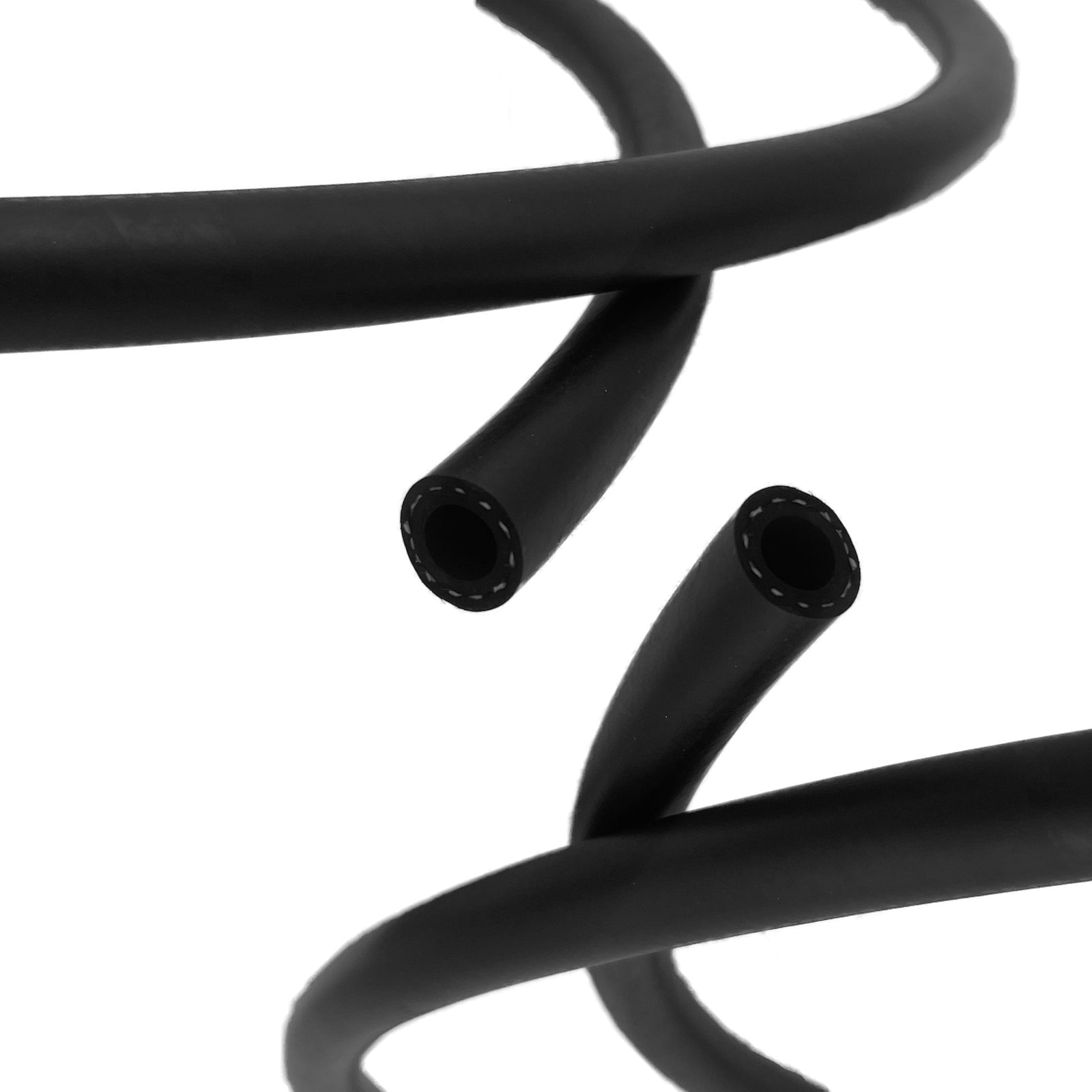 Raceworks 1m X AN8 1/2" 12mm 400 Series Black Push Lok Rubber Hose – E85, Methanol, Oil, Water – RWH40008.1