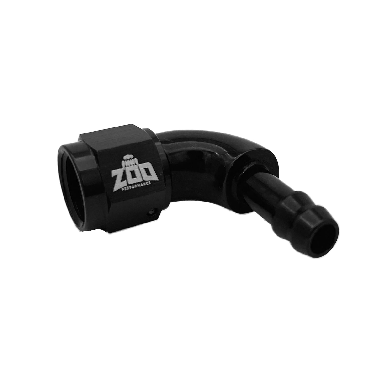 90 Deg Female AN to Barb Fittings