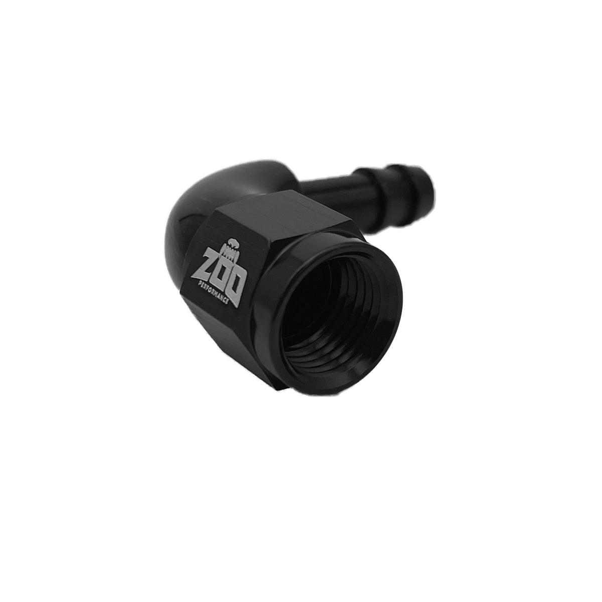 90 Deg Female AN to Barb Fittings