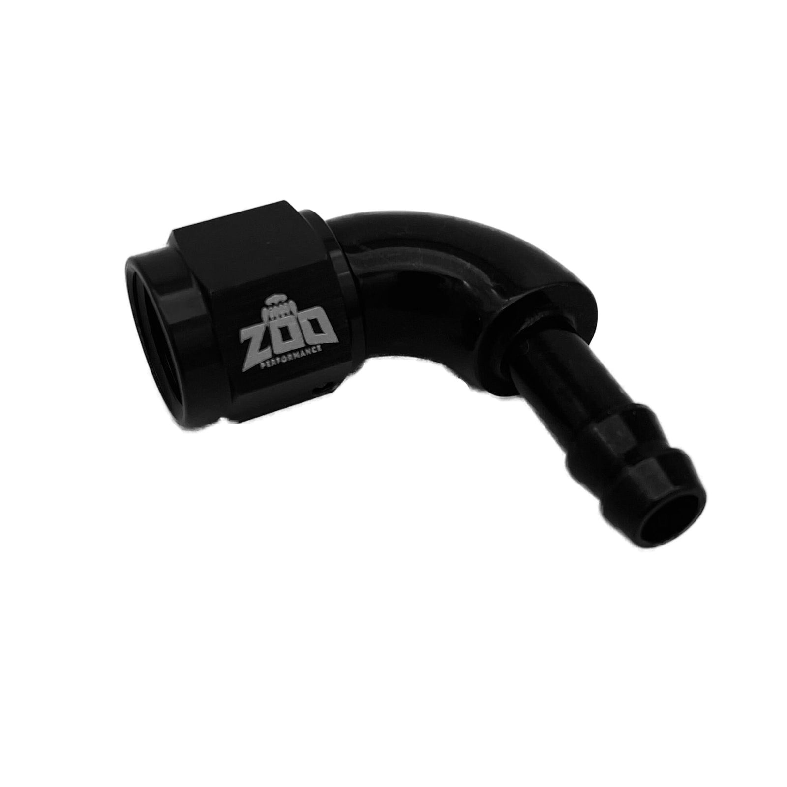 90 Deg Female AN to Barb Fittings