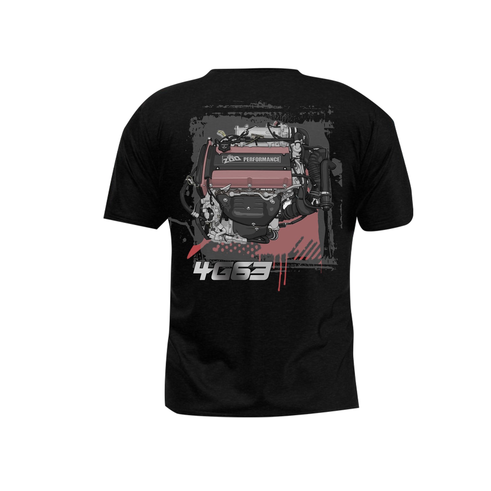 4G63 Engine Graphic T-Shirt