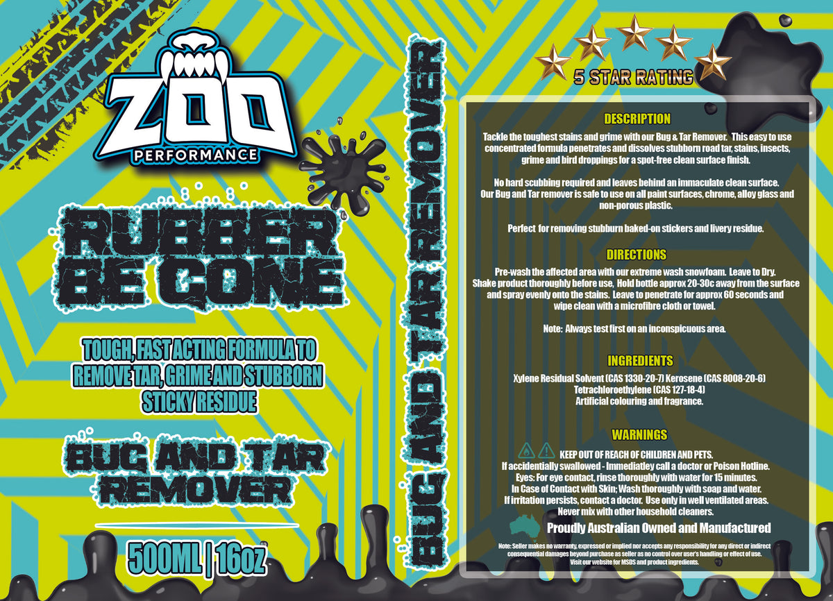 Bug and Tar Remover 500ML