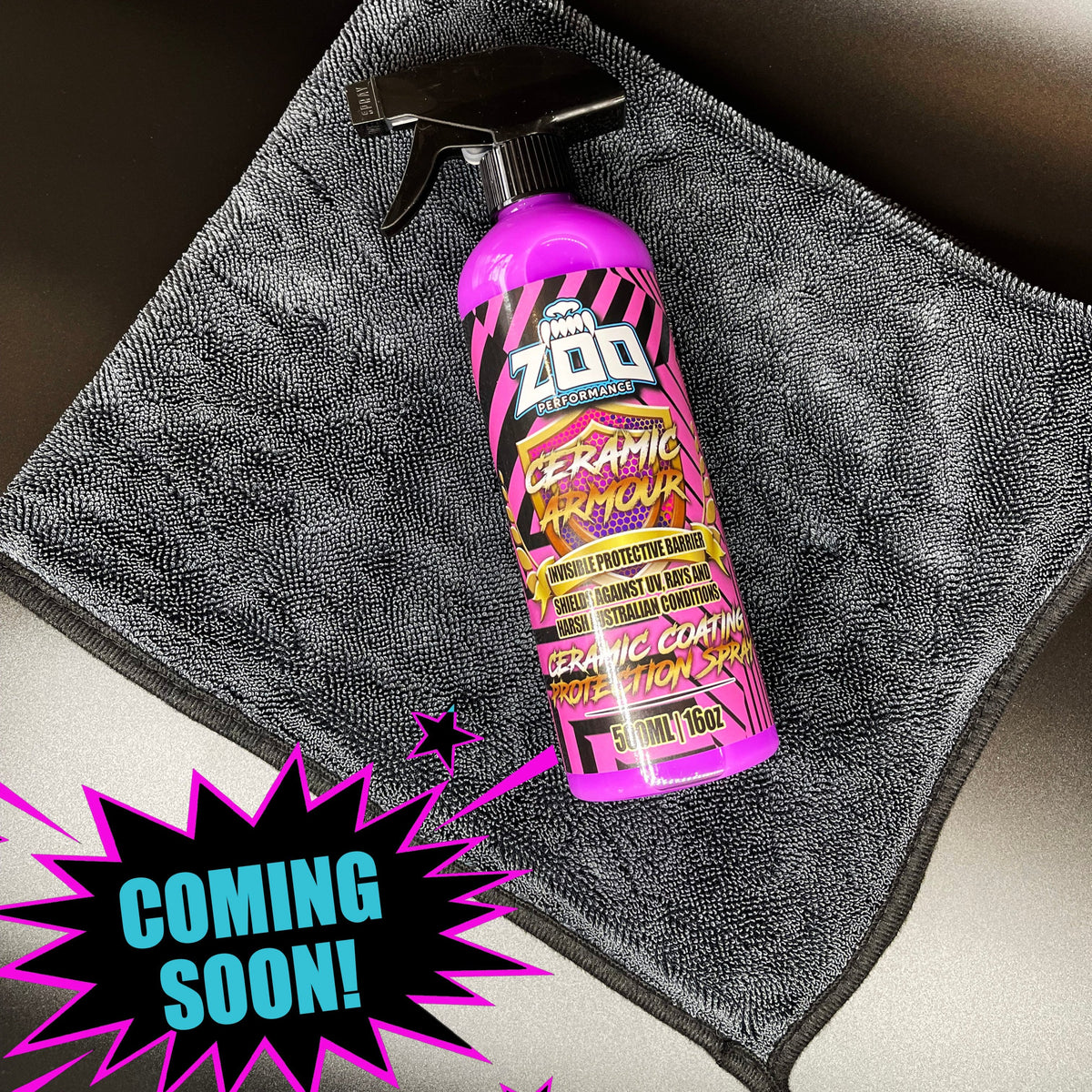 Ceramic Coating Protection Spray 500ML - COMING SOON!