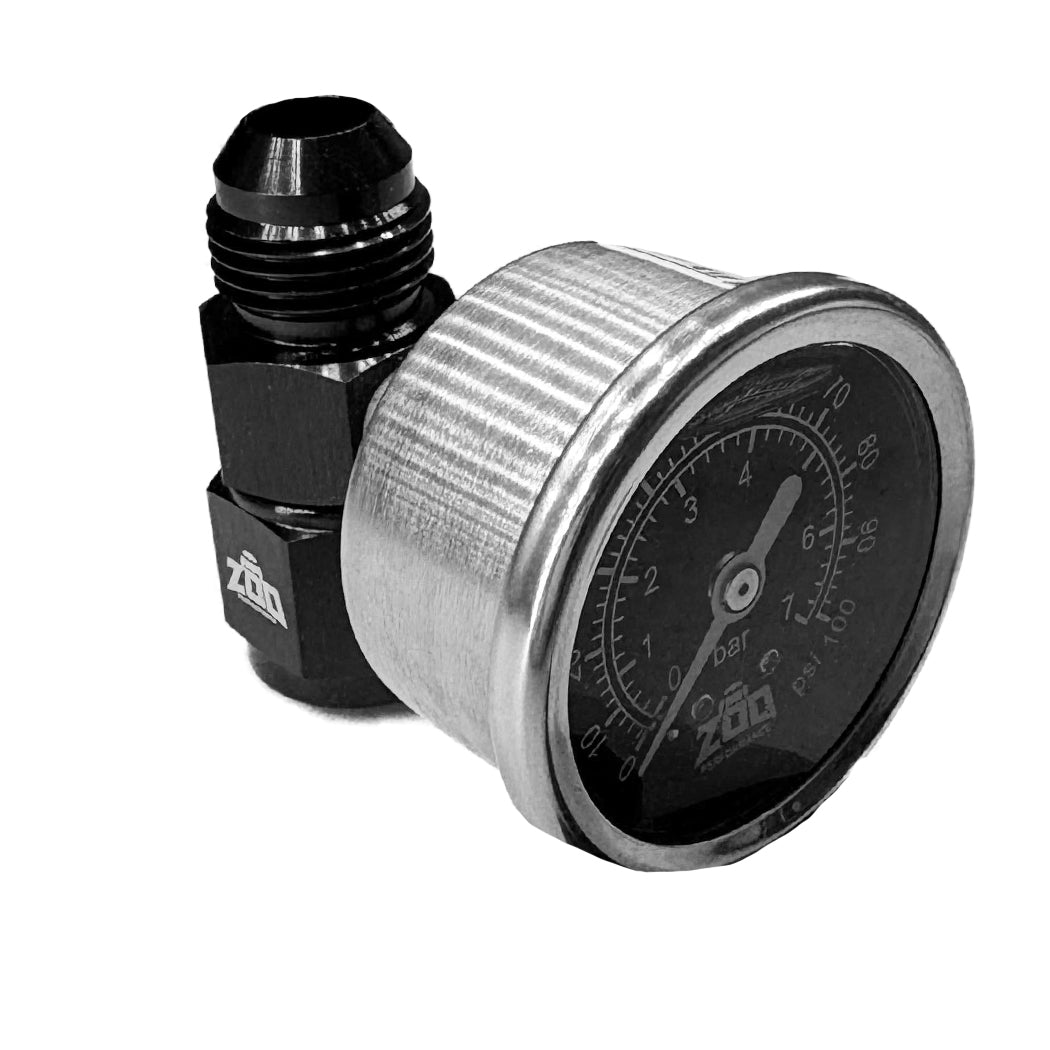 AN FEMALE - MALE UNION ADAPTOR WITH 1/8" PORT