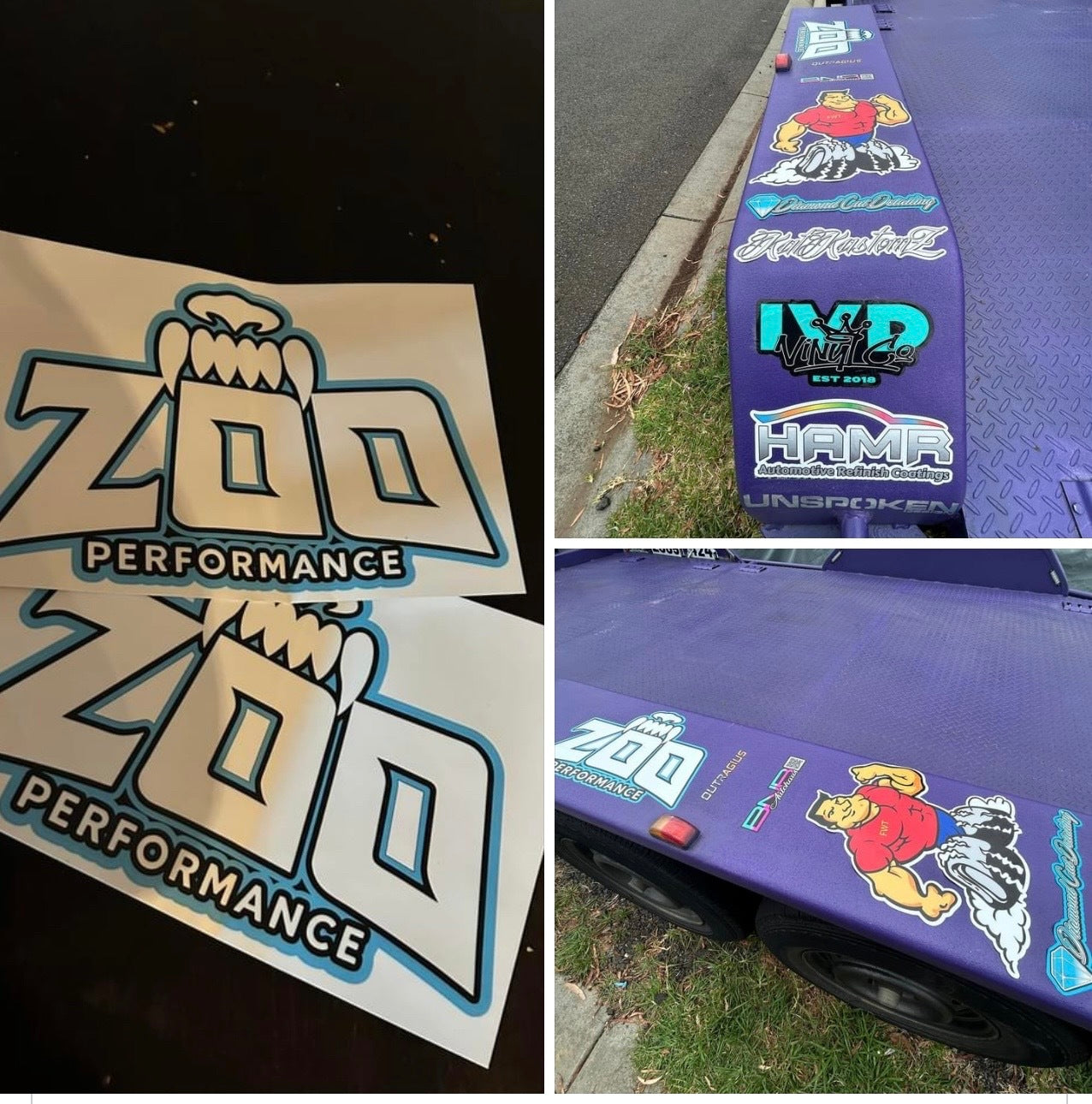 Zoo Performance Stickers
