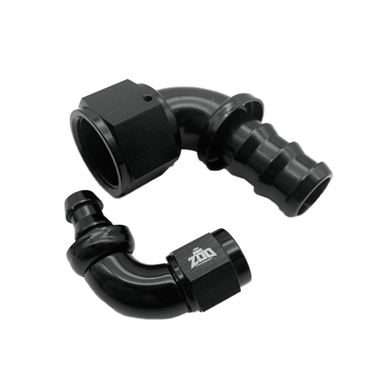 400 Series 90 Deg Hose Ends (Push Lock)