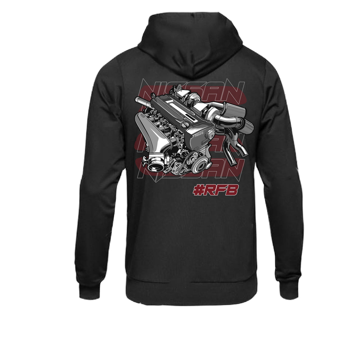 RB Engine Graphic Hoodie