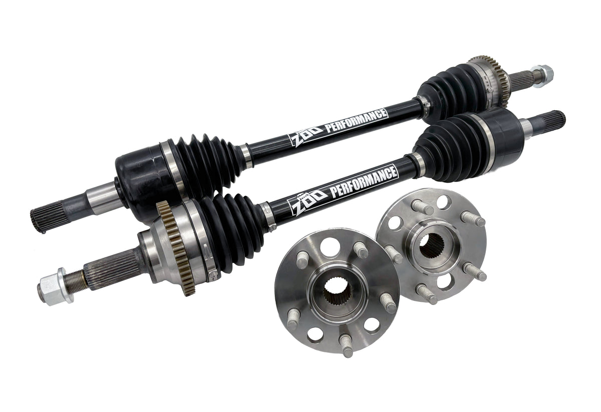 BA/BF Performance Axles + 32 Spline Hubs