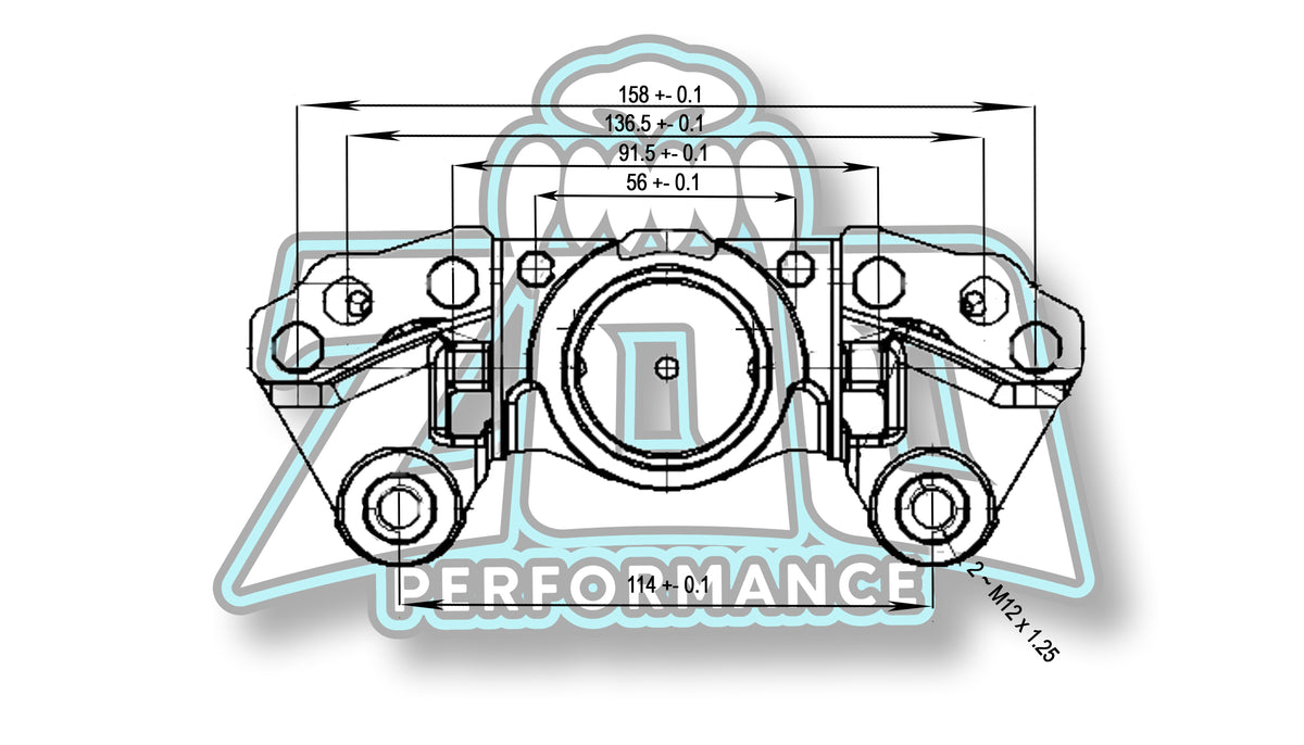 GTR Style 2 / 4 Piston Calipers