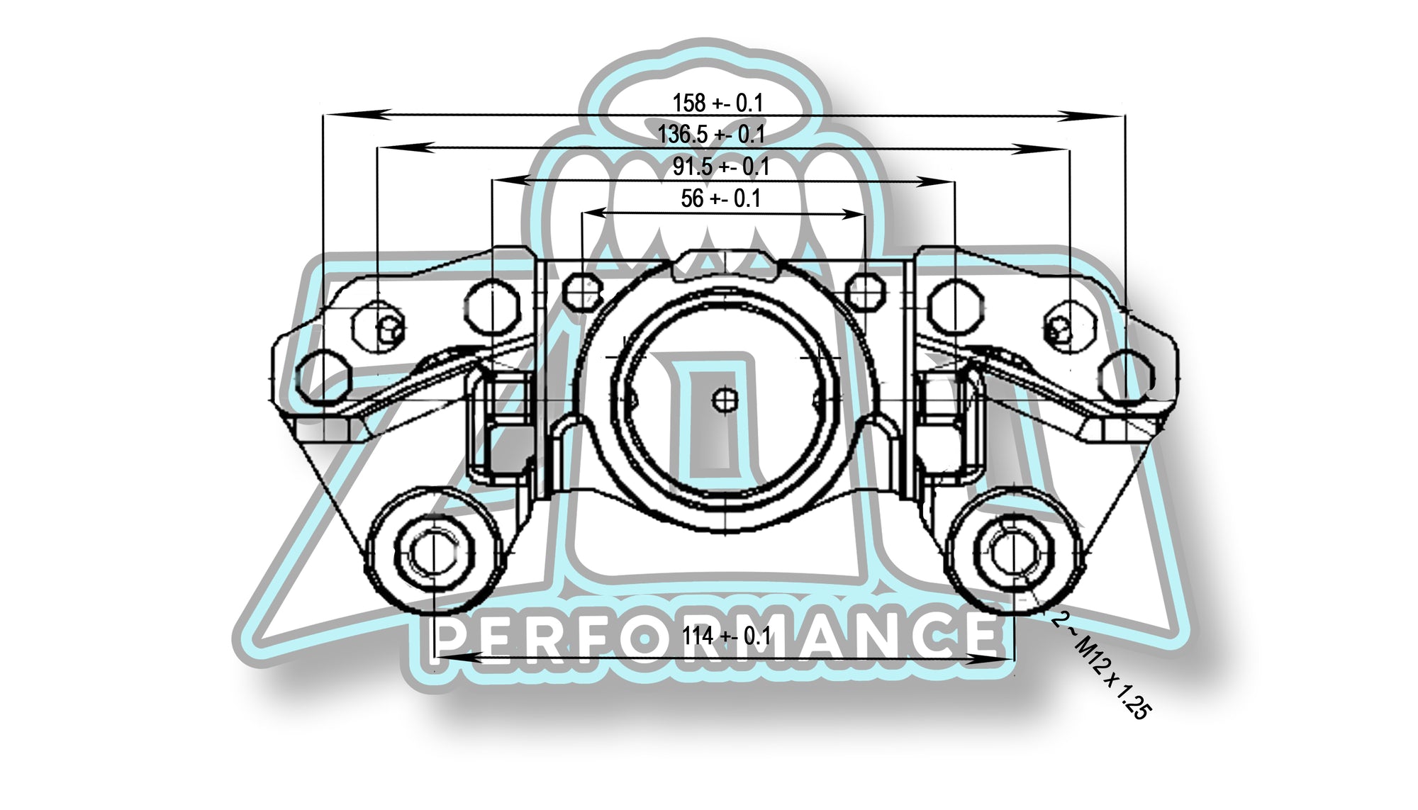 GTR Style 2 / 4 Piston Calipers