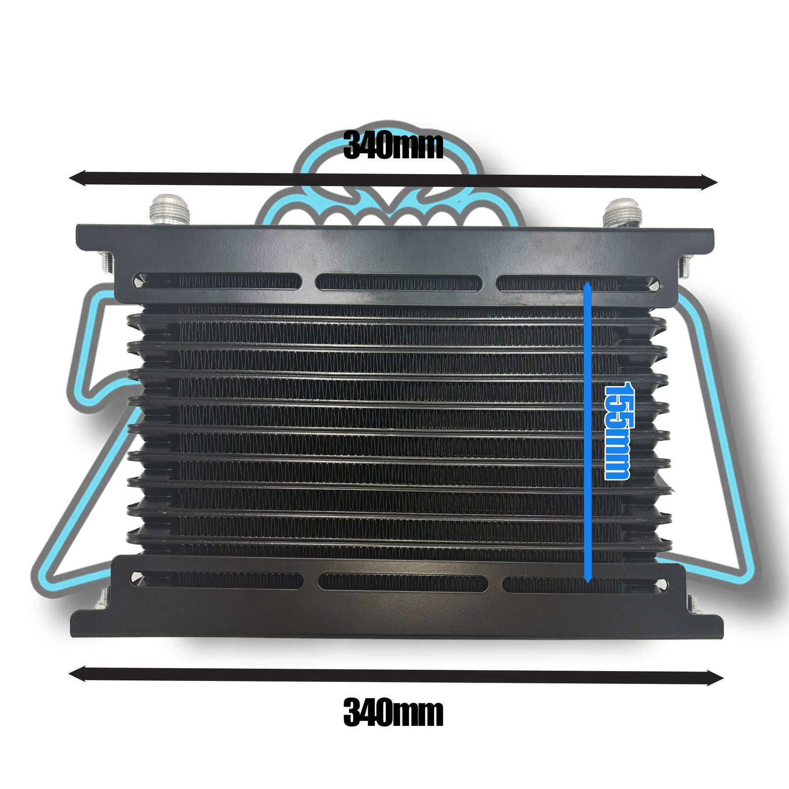 FAN BRACKET MOUNTS FOR OIL COOLERS