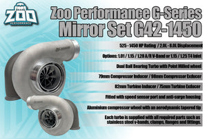 Mirror Set G42-1450HP Series 79mm Turbo