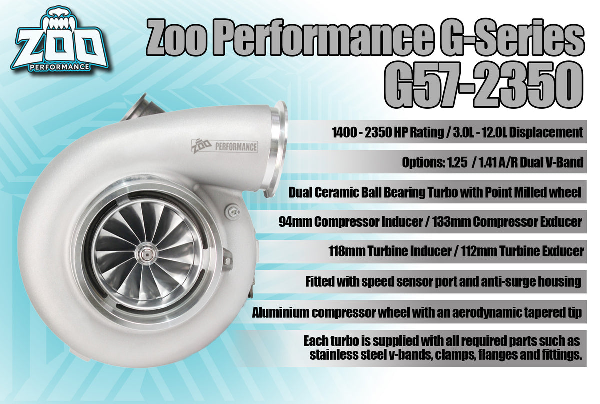 G57-2350HP Series 94mm Turbo