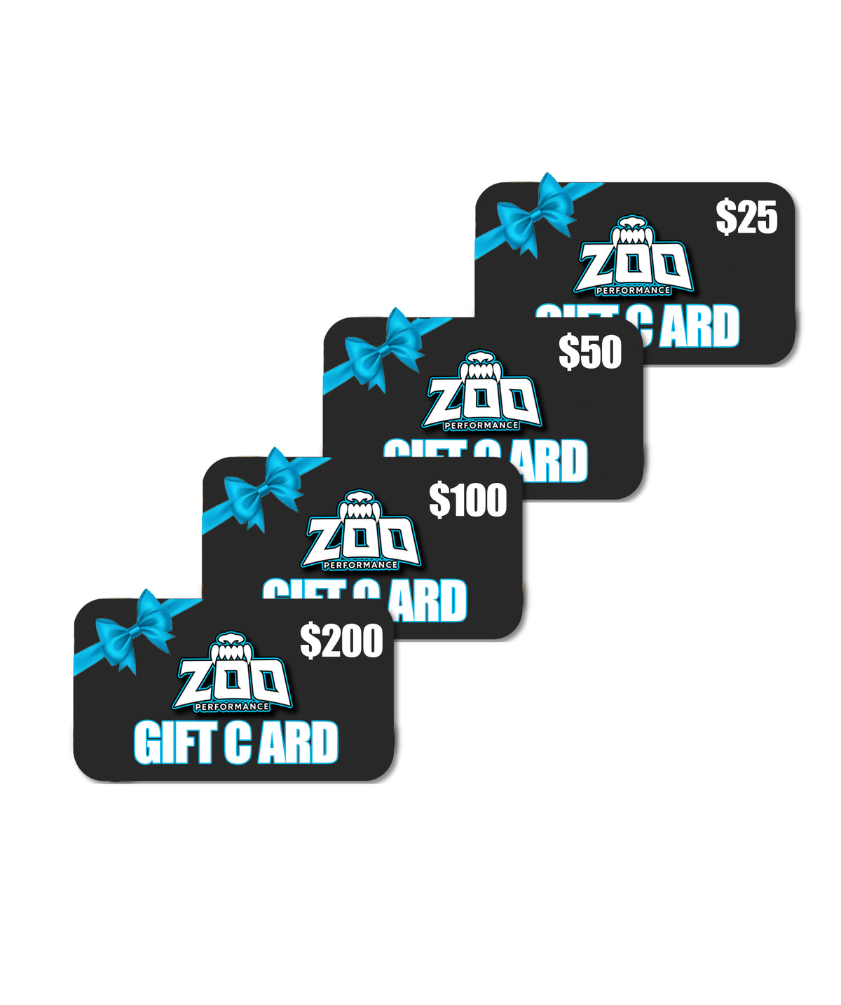 ZOO PERFORMANCE GIFT CARD