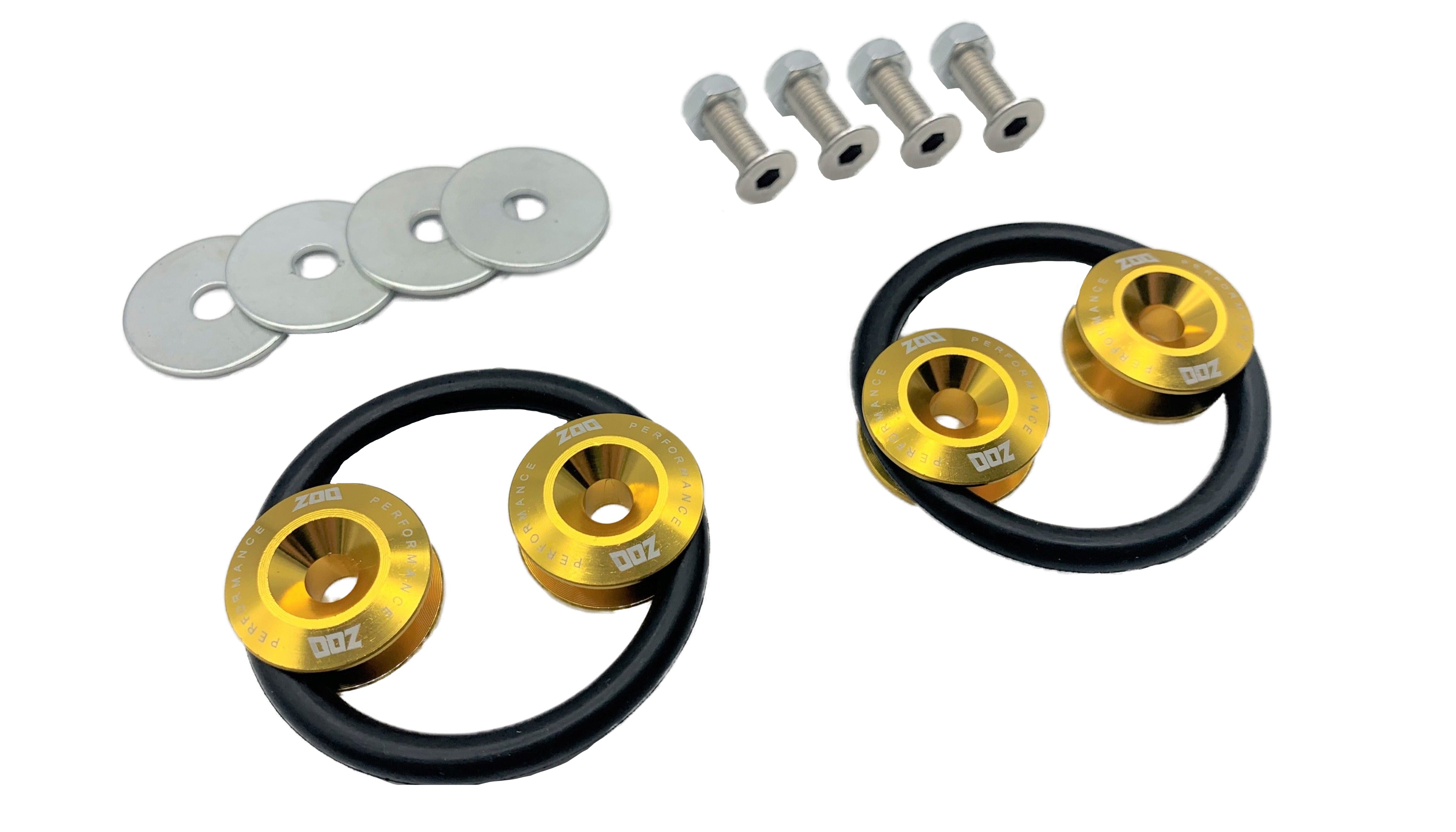 Xotic Tech 1 Set JDM Quick Release Fasteners For Car Bumpers Trunk Xotic Tech 1 Set JDM Quick Release Fasteners For Car Bumpers Trunk