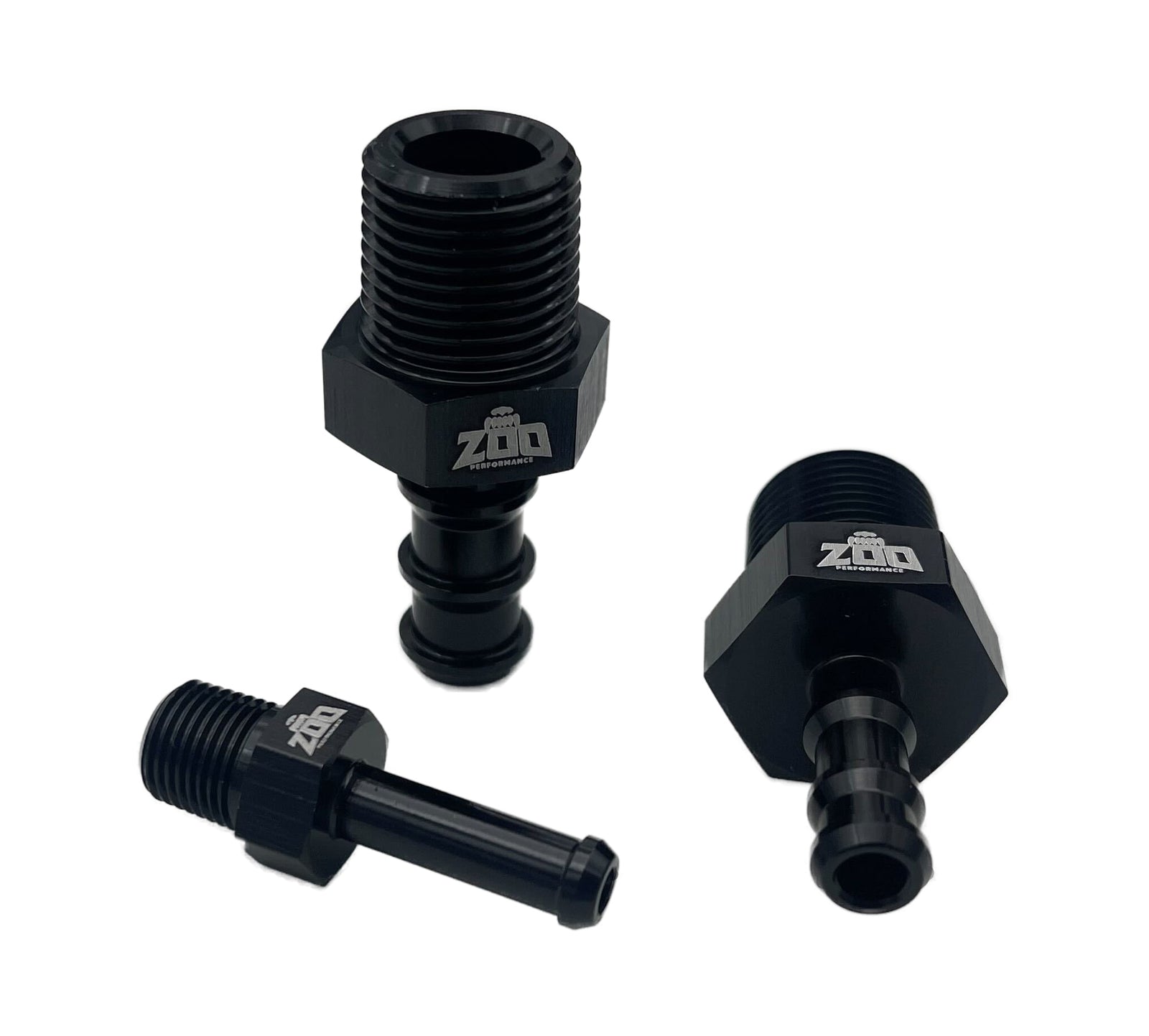 NPT to Metric Barb Adaptor