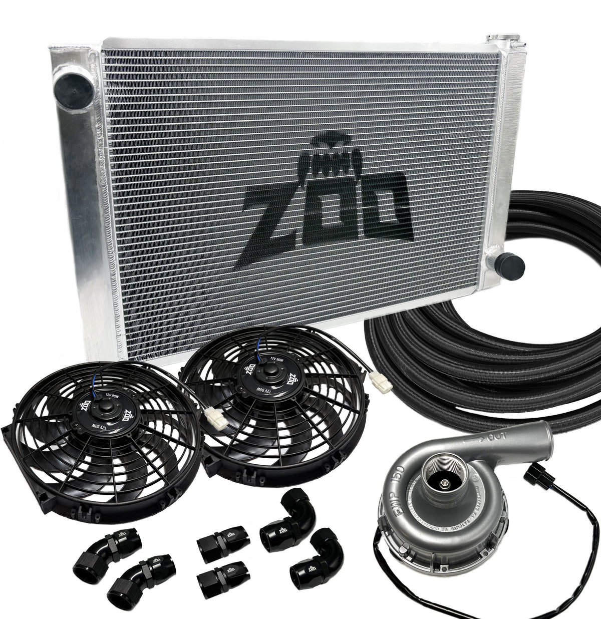 Universal Rear Radiator Kit