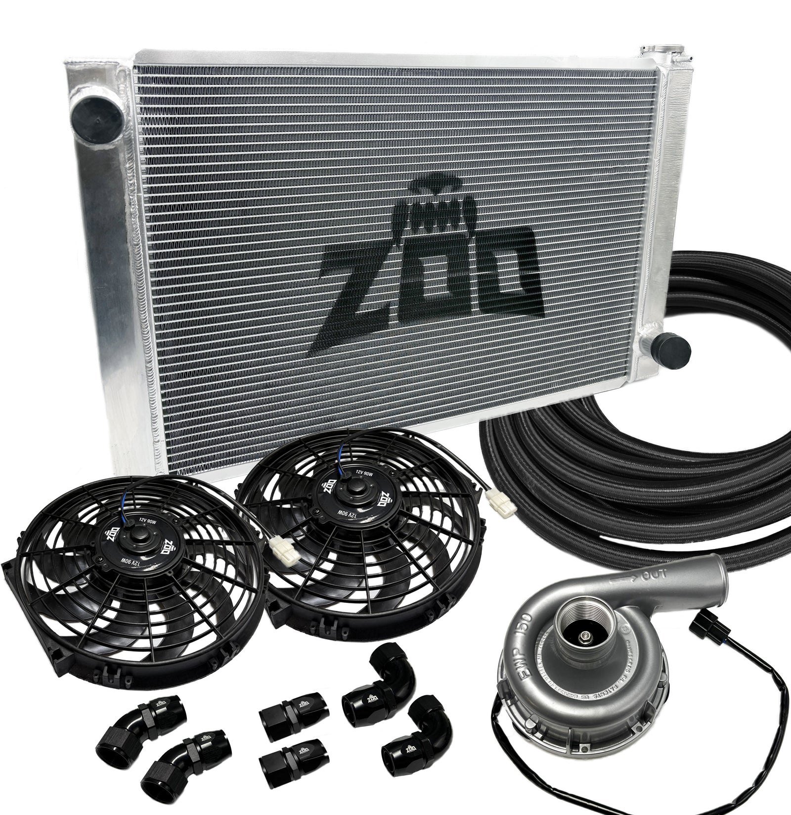 Universal Rear Radiator Kit