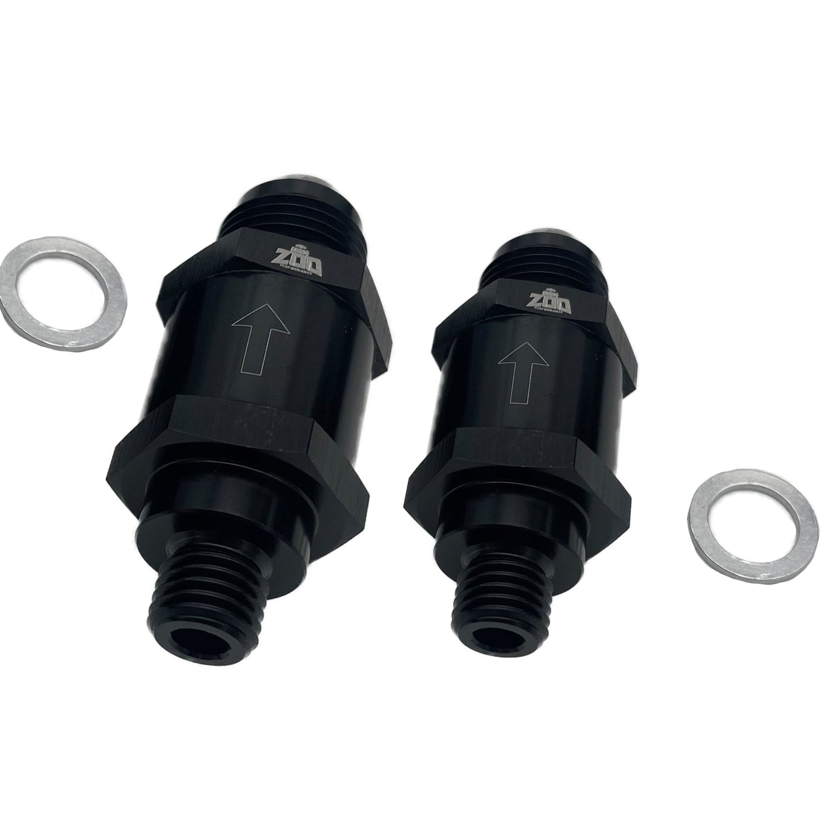 -AN to Metric One Way Valve with washer