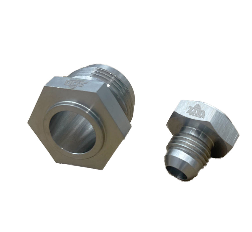 AN WELD ON BUNG MALE STAINLESS STEEL - HEXAGON HEAD