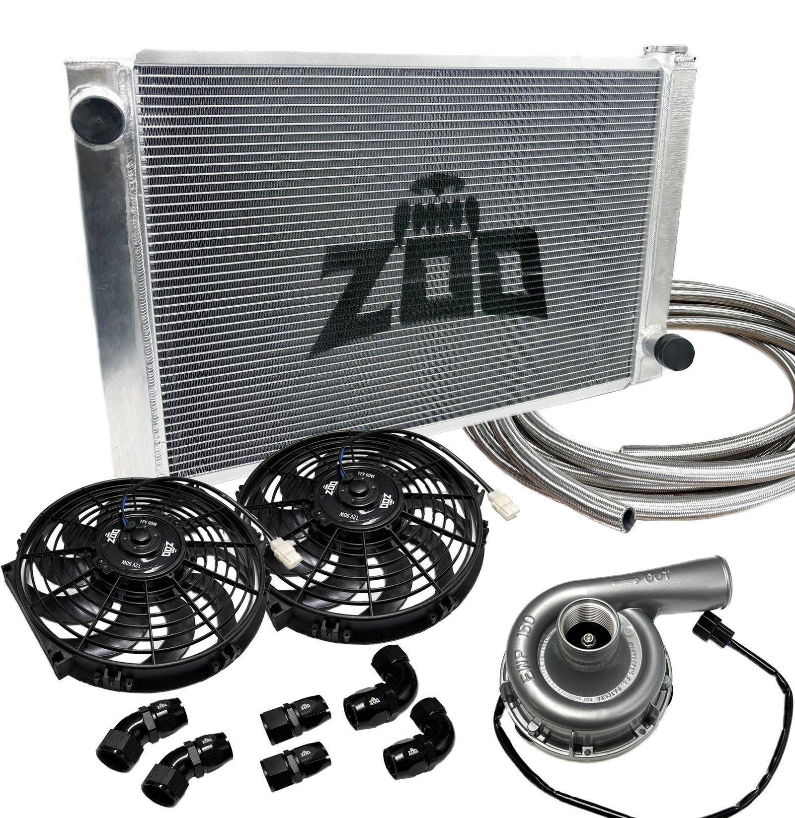 Universal Rear Radiator Kit