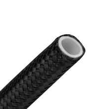 Load image into Gallery viewer, 200 SERIES PTFE TEFLON HOSE - BLACK STAINLESS STEEL BRAID
