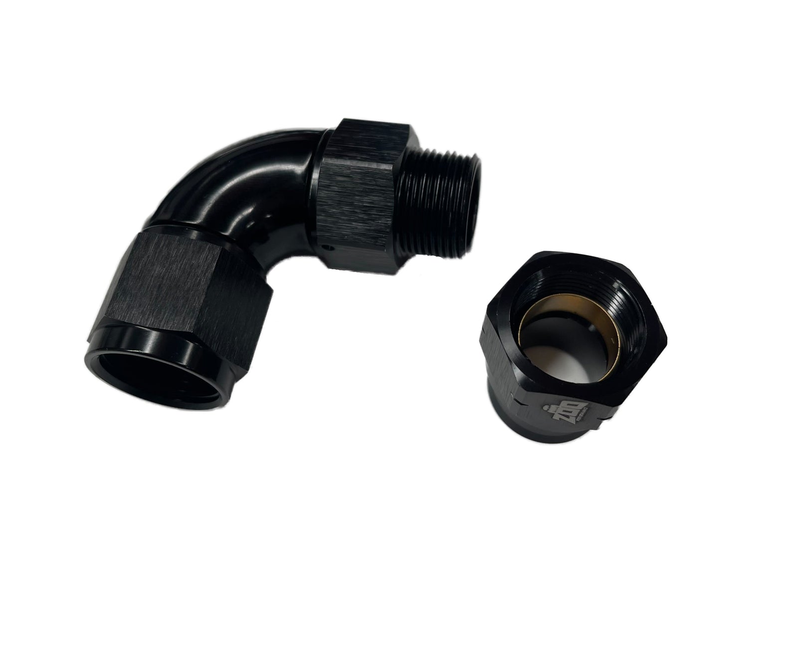 600 Series Hardline 90 Deg Female AN Hose Fitting