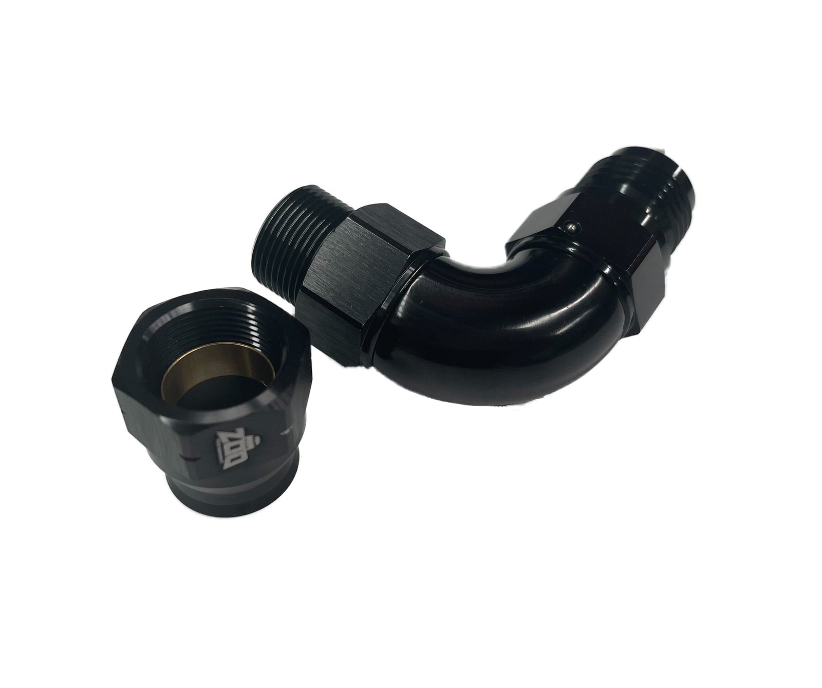 600 Series Hardline 90 Deg Male AN Hose Fitting
