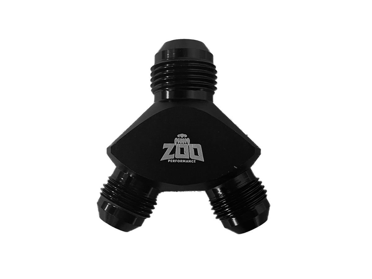 Y ADAPTOR MALE AN BLACK