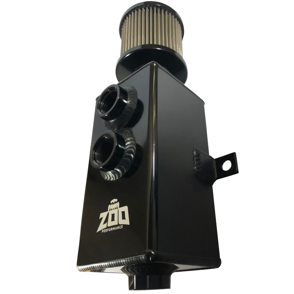 1 Litre Aluminium Catch Cans with drain tap