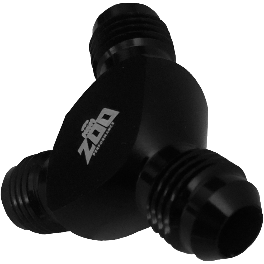 Y ADAPTOR MALE AN BLACK