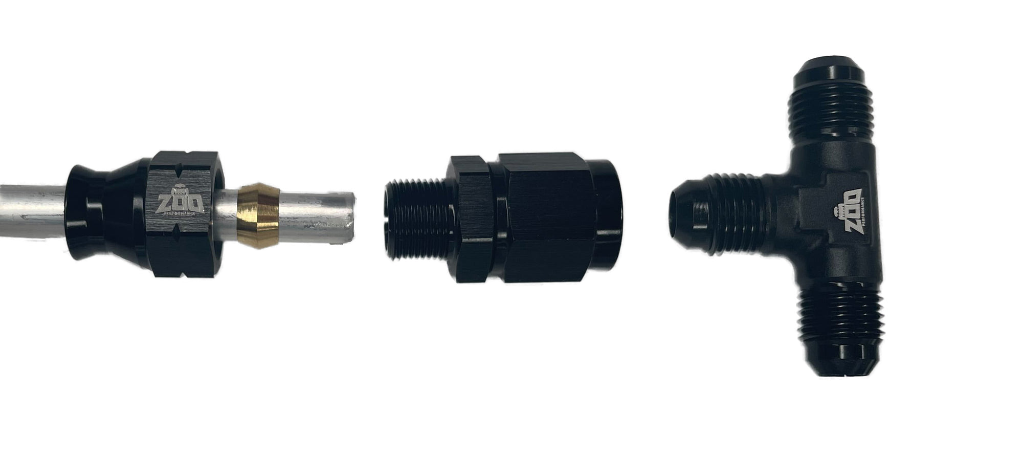 600 Series Hardline Straight Female AN Hose Fitting